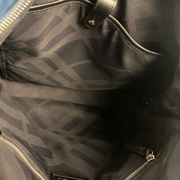 BURBERRY NYLON LEATHER SHOULDER BAG - Picture 14 of 15